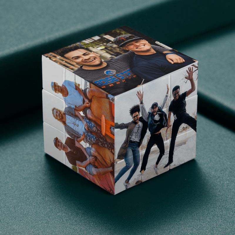 Best Friend Anniversary Gift Custom Rubic’s Cube Gift For Friends