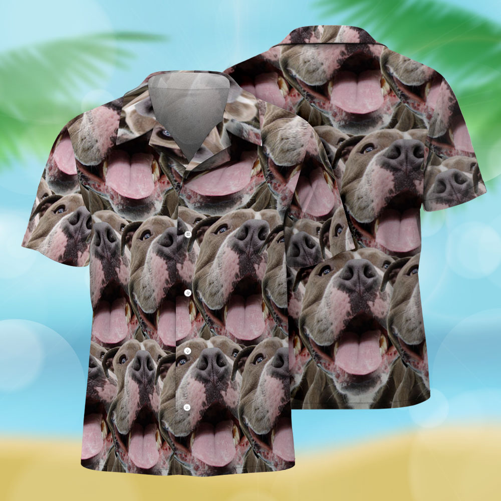 Personalized Photo Hawaiian Shirt Custom Big Face Funny Summer For Dog Lovers - Image 2
