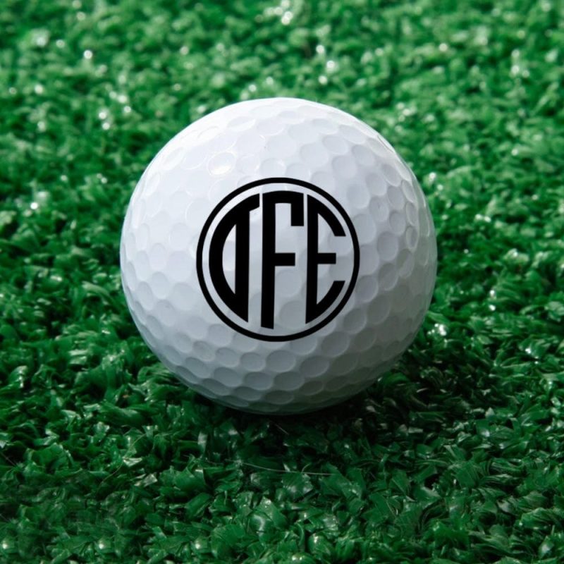 Monogrammed Golf Balls Personalized Golf Ball Gifts for Golf Lover