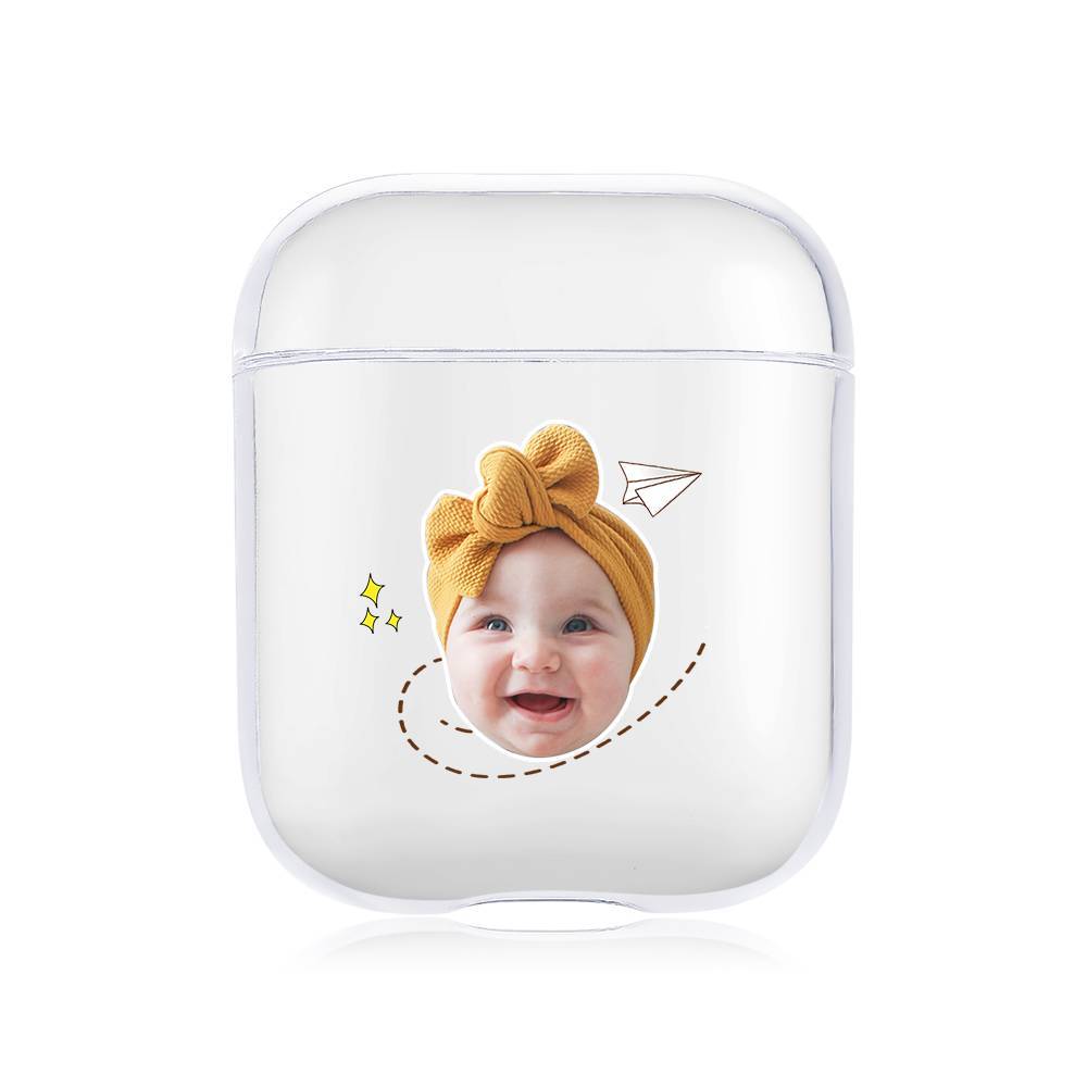 Custom Photo Earphone Case for AirPods Always Love You Baby Transparent - Avatar - Image 2