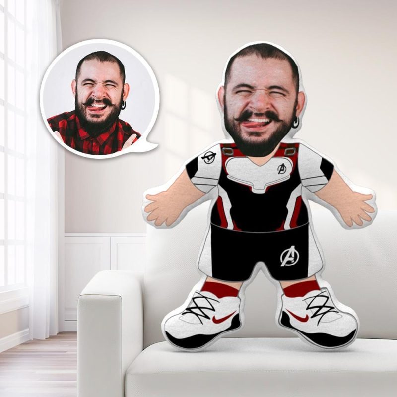 Face Pillows Personalized Pillows Pillow Toy Quantum Suit Jacket Ver Boby Pillow Gag Gifts Funny Teacher Gifts