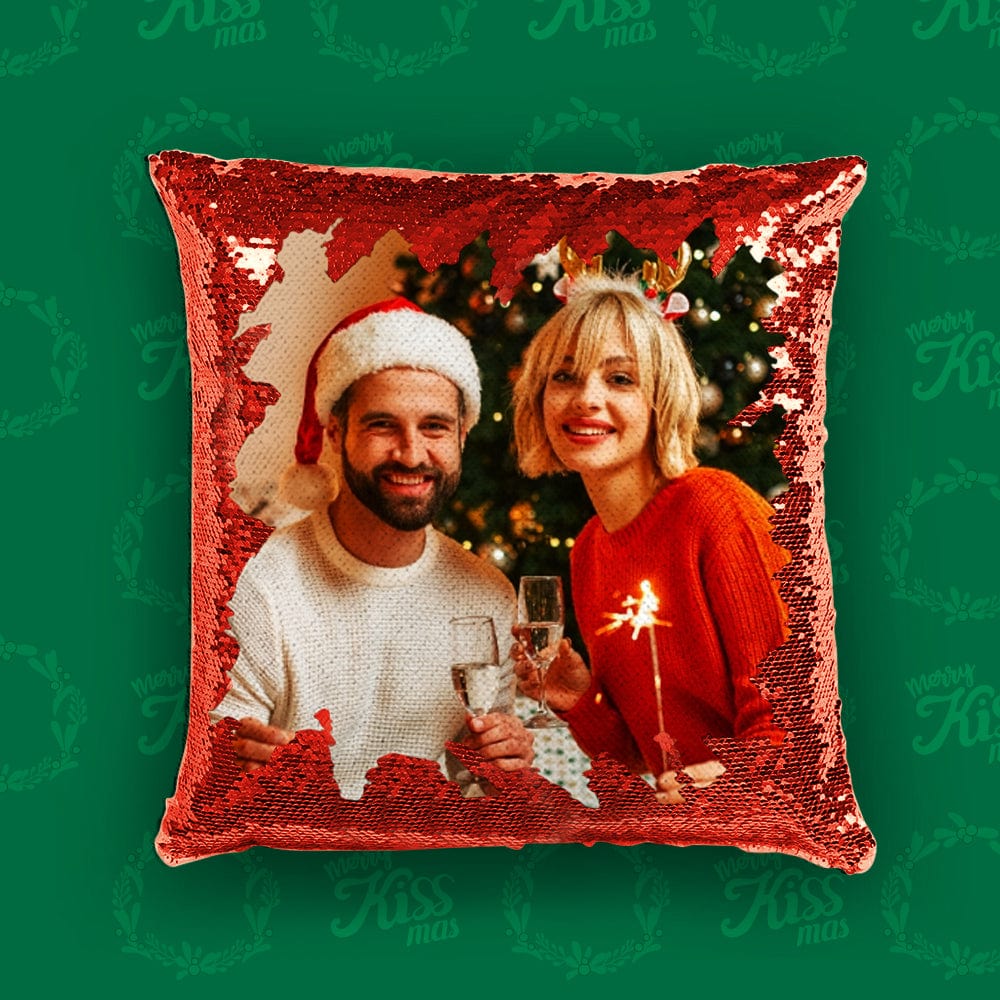 Christmas Gifts Magic Sequins Pillow - 15.75''*15.75''
