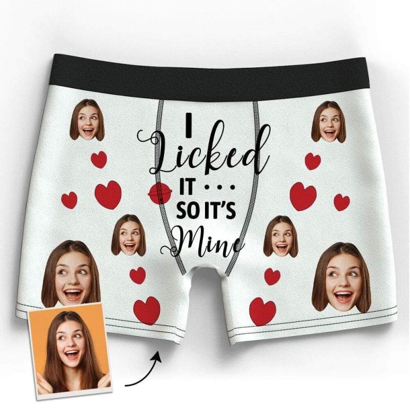 Face Boxer Personalized Underwear Gifts for Men – 6 Colors