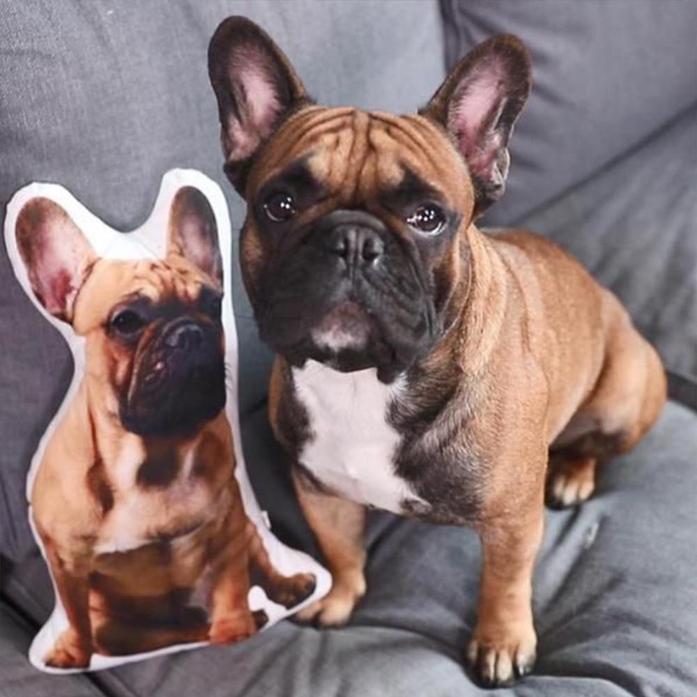 Gifts For Dog Lovers 3D Bulldog Pillow Memorial Gifts - Image 2