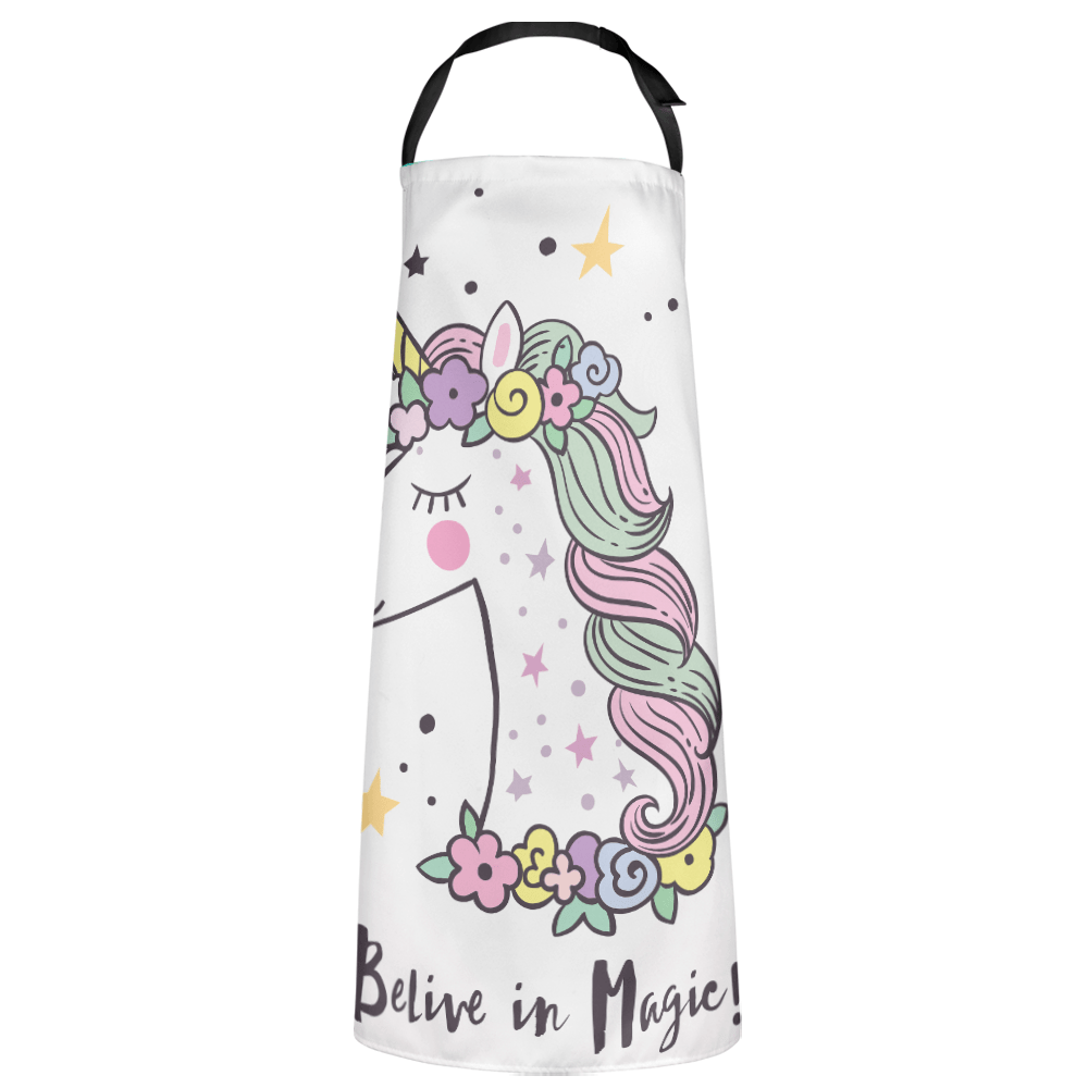 Personalized Apron Belive in Magic Fairy Unicorn Gifts for Her - Image 2