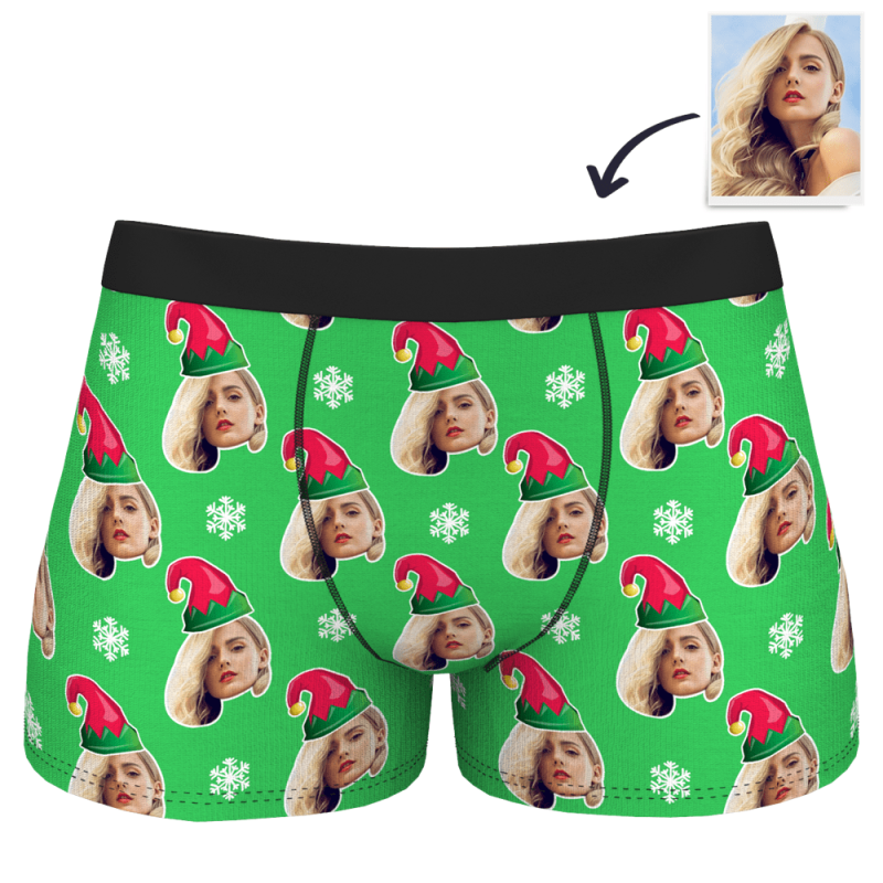 Christmas Gift For Boyfriend Face Underwear