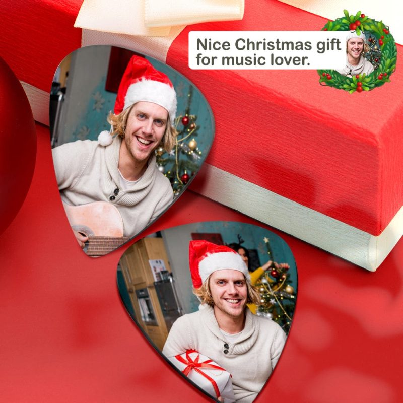 Christmas Gifts Custom Guitar Pick Gifts for Music Lovers – 12pcs