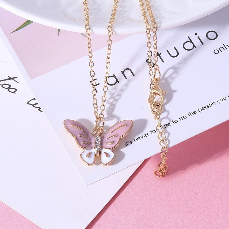 Butterfly Necklace Sweet Necklace Valentine’s Day Gifts for Her