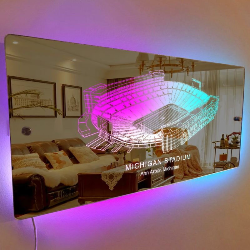 Football Stadium Mirror Light – Gifts for Sports Lovers