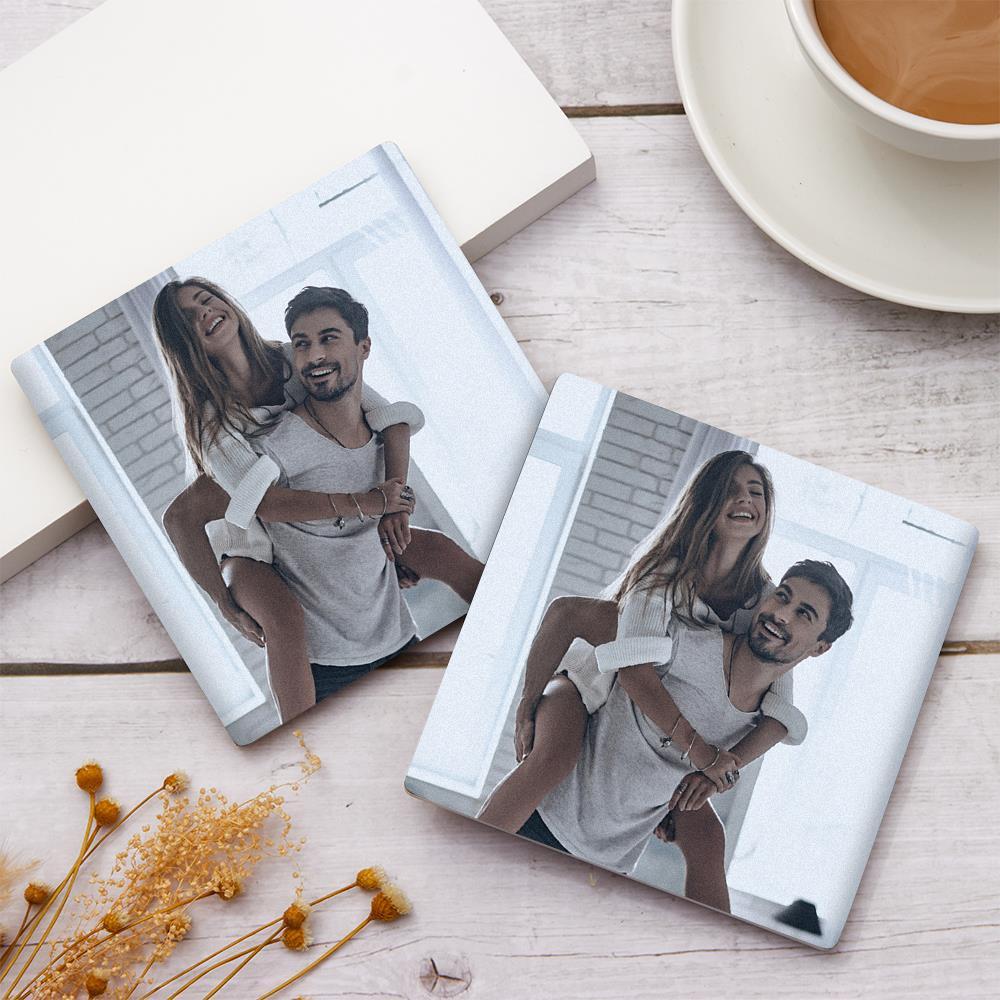 Anniversary Gift Personalized Coaster Gift for Her - Image 2