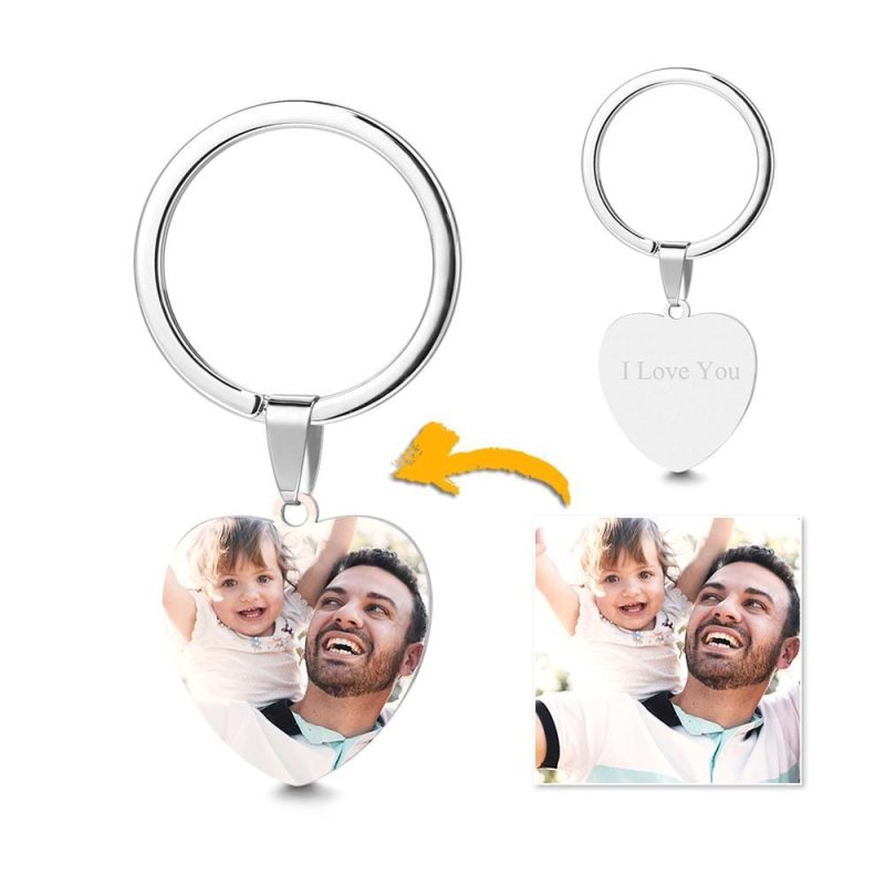 Father’s Day Keychain New Dad Gifts Metal Keychain Father’s Day Gifts