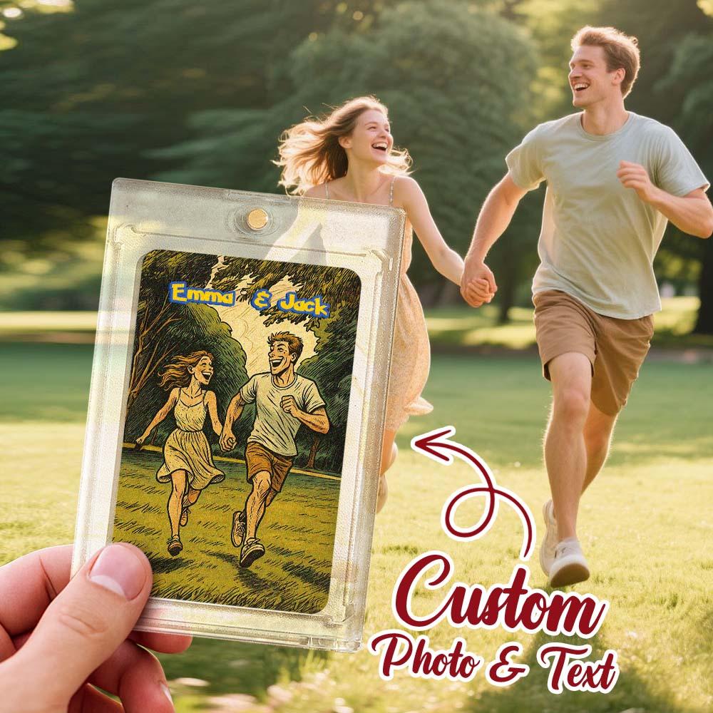 Personalized Cartoon Style Card Present Turn Your Photo into a Unique Collectible - Image 2