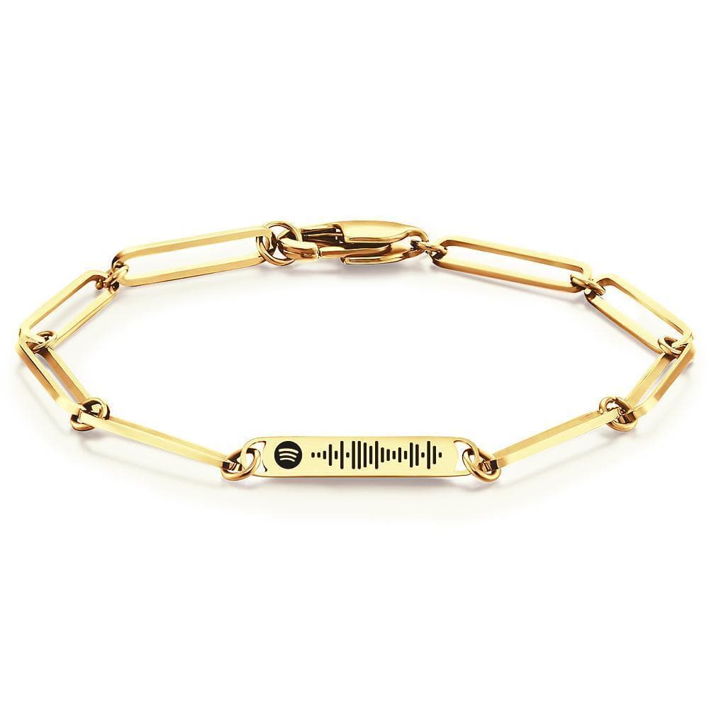 Song Bracelet with Spotify Code Graduation Bracelets Gifts for Girlfriend - Image 5